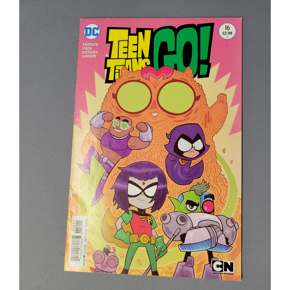 Teen Titans Go! Comic Book Issue #16 DC Cartoon Network 2019 Robin Cyborg Raven